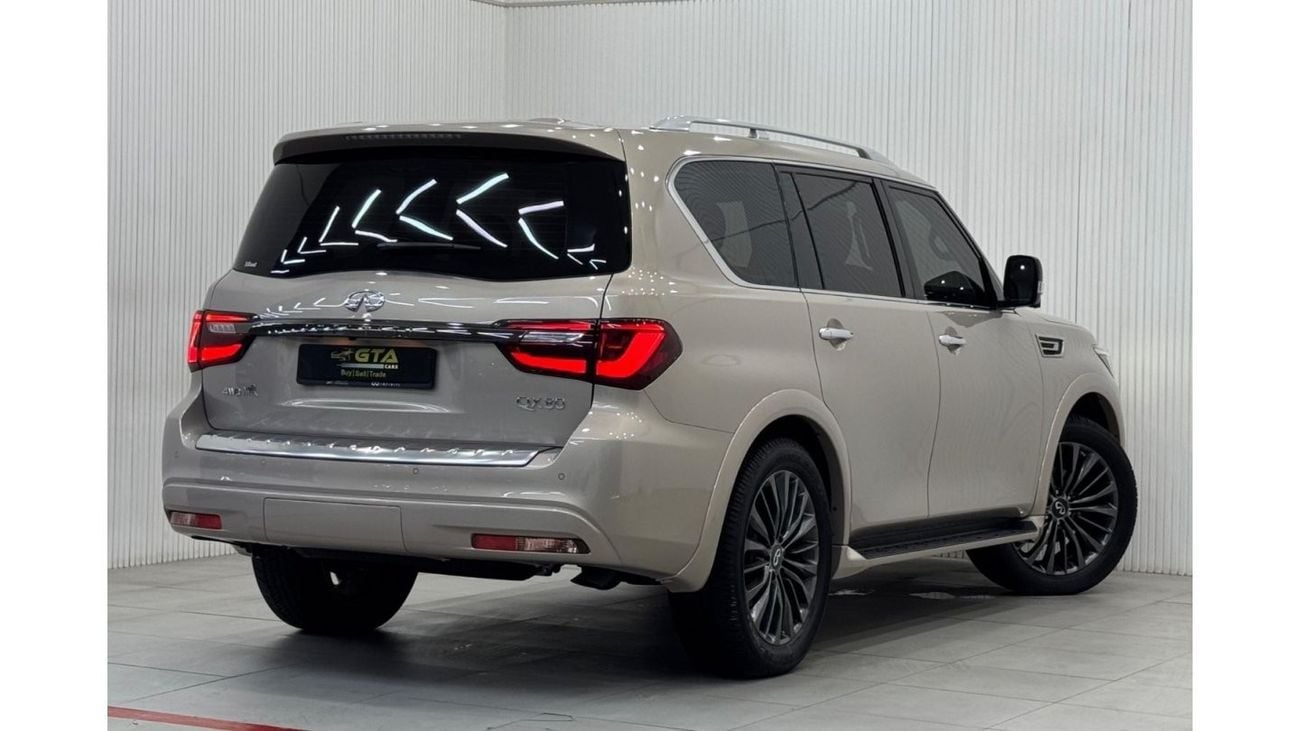 Infiniti QX80 Standard 2021 Infiniti QX80, Agency Warranty + Service Package, Full Service History, GCC