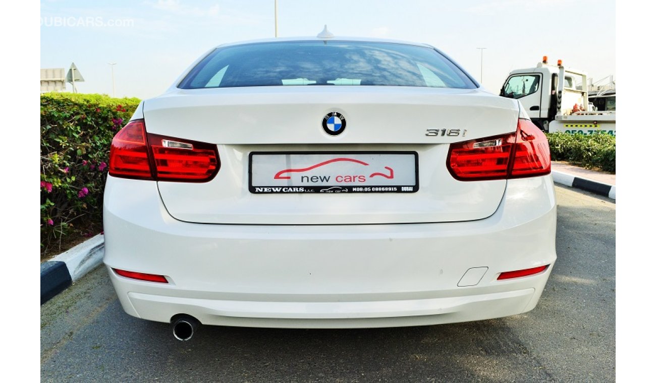 BMW 316i i - ZERO DOWN PAYMENT - 1,250/MONTHY - 1 YEAR WARRANTY