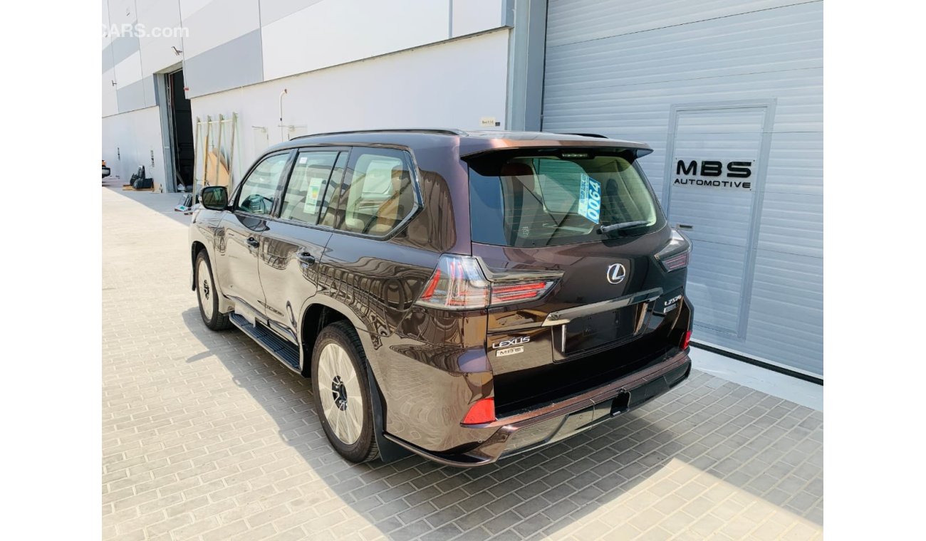 لكزس LX 570 Black Edition  5.7L Petrol Full Option with MBS Autobiography VIP Massage Seat and Roof Star Light (