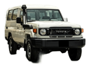 Toyota Land Cruiser 70 ECT0102 - Toyota LC78 Hardtop 3 Doors GDJ78 - 2.8L Diesel Manual White
