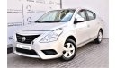 Nissan Sunny AED 586 PM | 1.5L SV SPOILER GCC WARRANTY