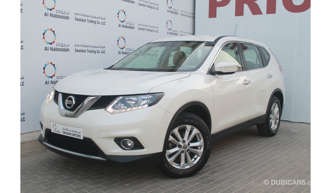 Nissan X-Trail 2.5L S AWD 2016 MODEL GCC DEALER WARRANTY