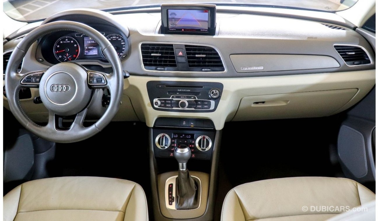 Audi Q3 RESERVED ||| Audi Q3 2.0T (LOWEST MILEAGE) 2014 GCC under Warranty with Flexible Down-Payment.