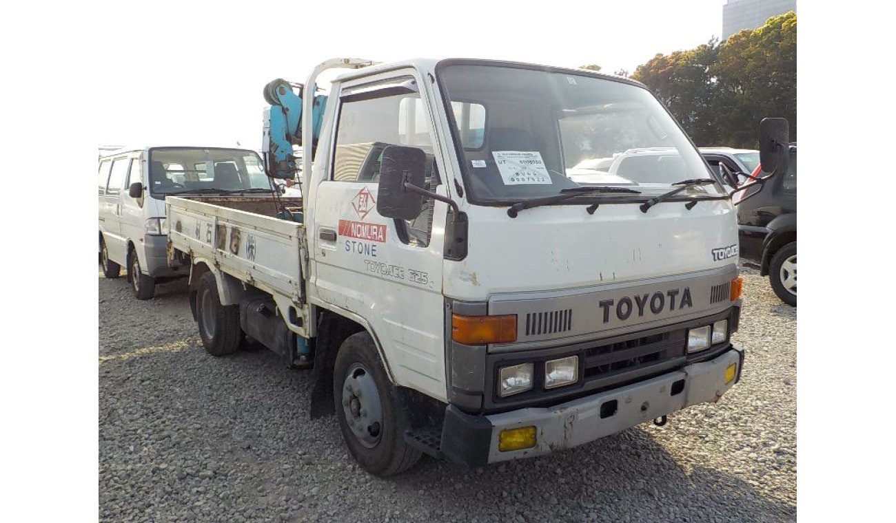 Toyota Toyoace Used RHD Crane 1989/2 Ton Pickup/BU66 Deisel Engine Lot # 580