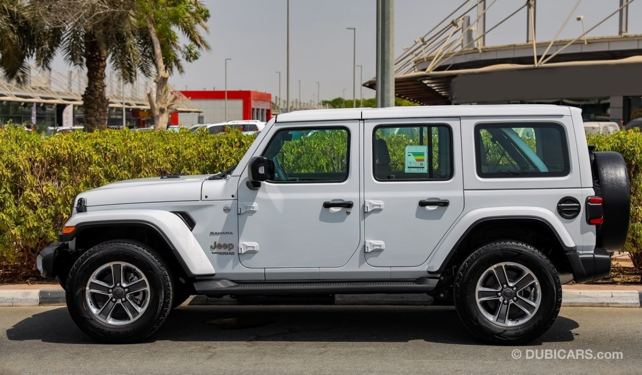 Jeep Wrangler Unlimited Sahara V6 , GCC , 2022 , 0Km , With 3 Yrs or 60K Km WNTY @Official Dealer