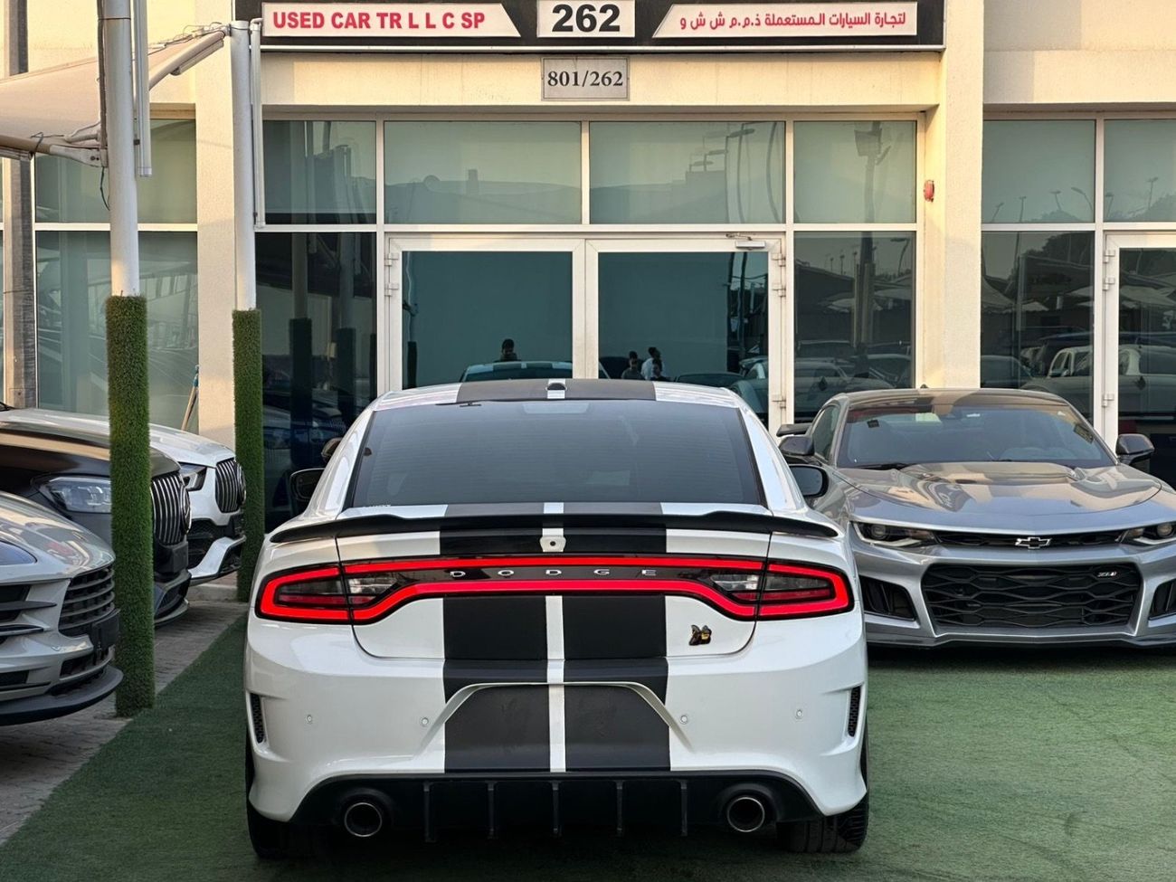 Dodge Challenger R/T Scat Pack 6.4L DODGE CHARGER SCATPACK 392 GCC 2021 Service history (Al Futtaim) Original Paint