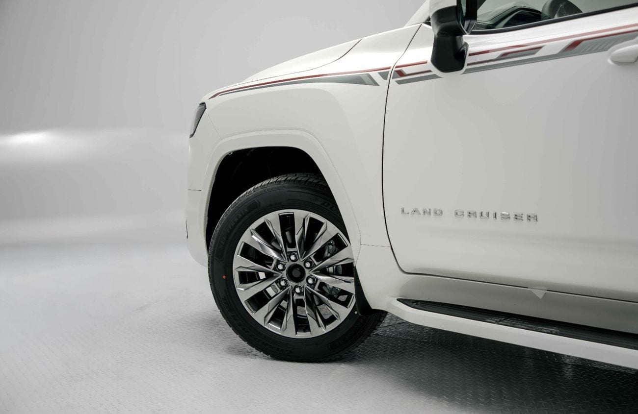 Toyota Land Cruiser GXR 4.0L - Pearl White Inside Black | Export Only