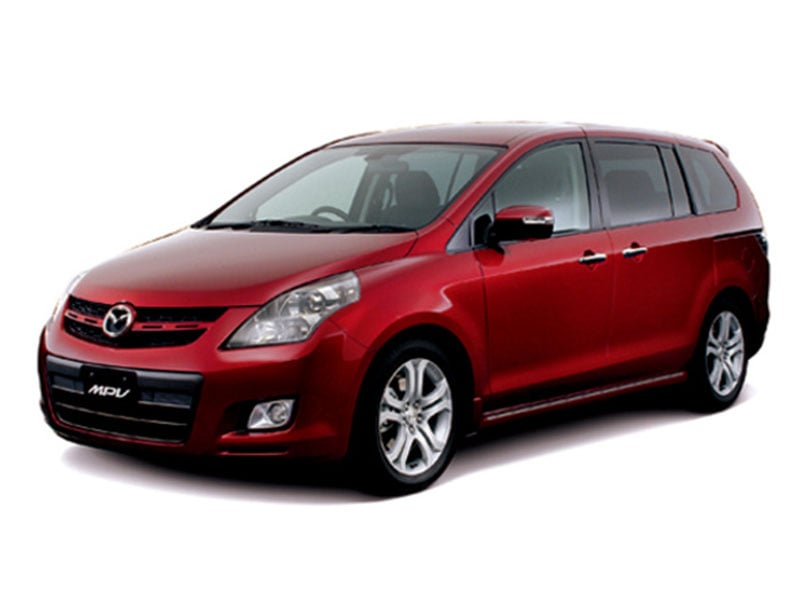 Mazda MPV cover - Front Left Angled