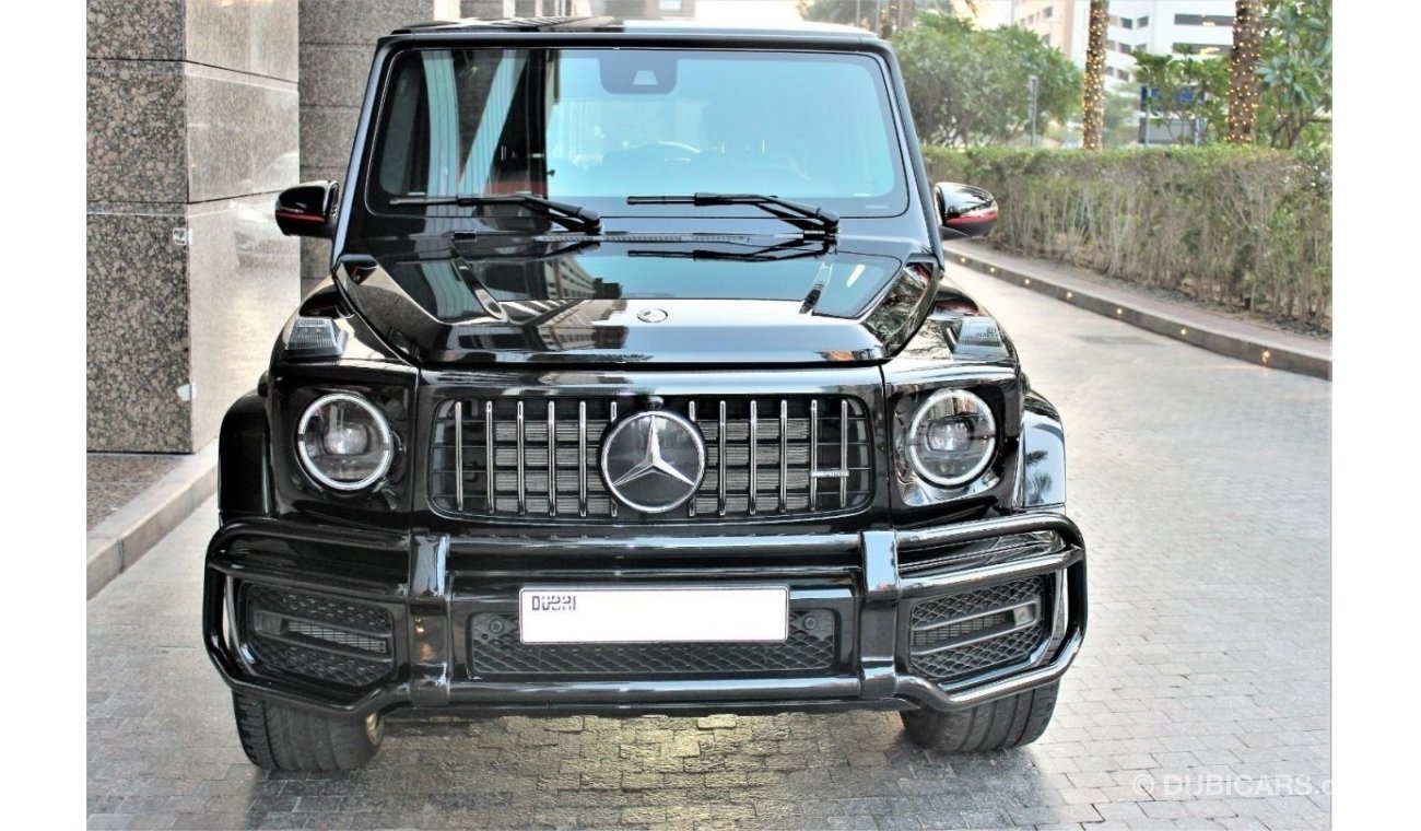 Mercedes-Benz G 63 AMG Mercedes G63 AMG - Black Edition 1 - GCC, full service history and warranty June 2024 - Service cont