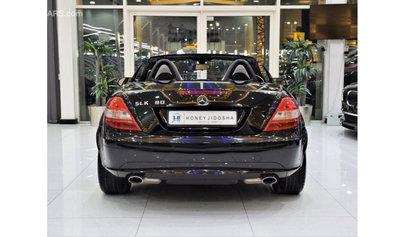 Mercedes-Benz SLK 280 EXCELLENT DEAL for our Mercedes Benz SLK 280 CONVERTIBLE ( 2007 Model ) in Black Color GCC Specs