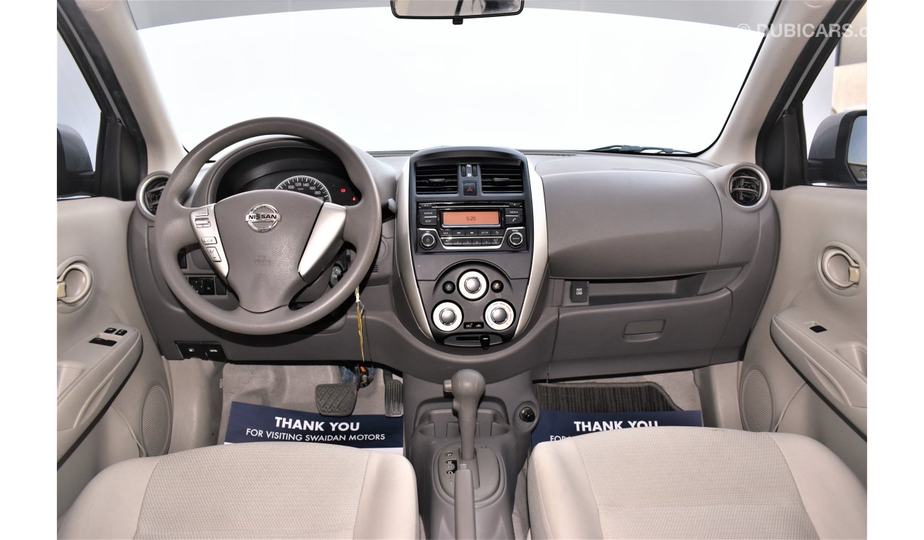 Nissan Sunny 1.5L SV 2018 GCC SPECS WITH DEALER WARRANTY