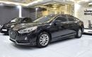 هيونداي سوناتا EXCELLENT DEAL for our Hyundai Sonata ( 2018 Model ) in Black Color American Specs