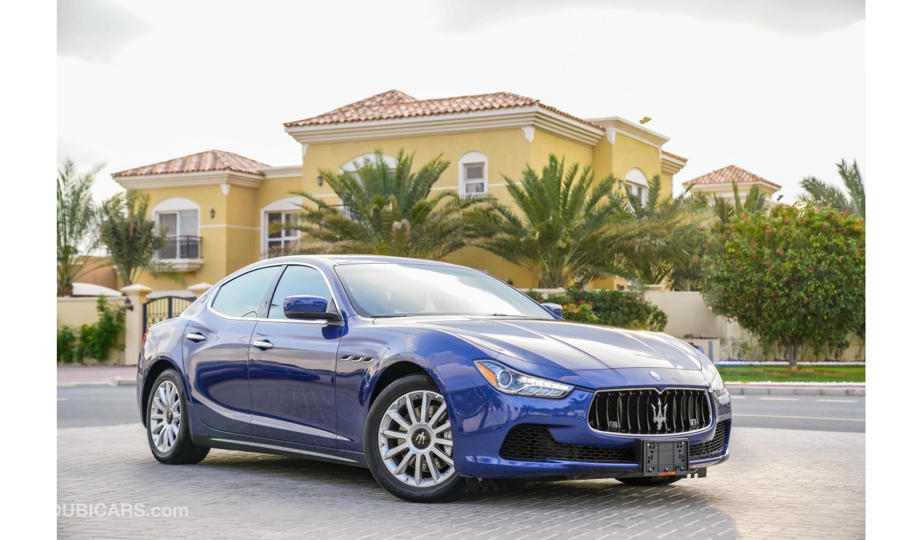 Maserati Ghibli AED 1,841 Per Month | 0% DP | Exceptional Condition!