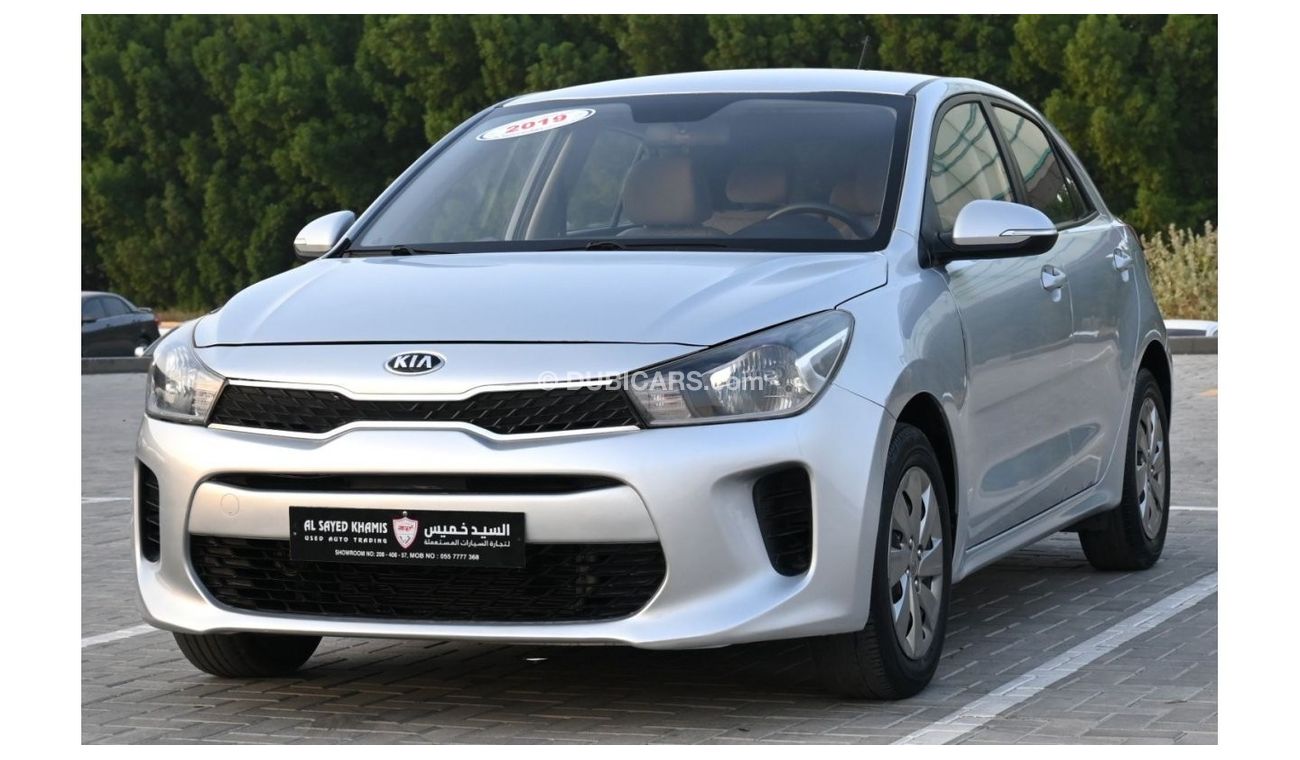 Kia Rio GCC EXCELLENT CONDITION WITHOUT ACCIDENT 2019