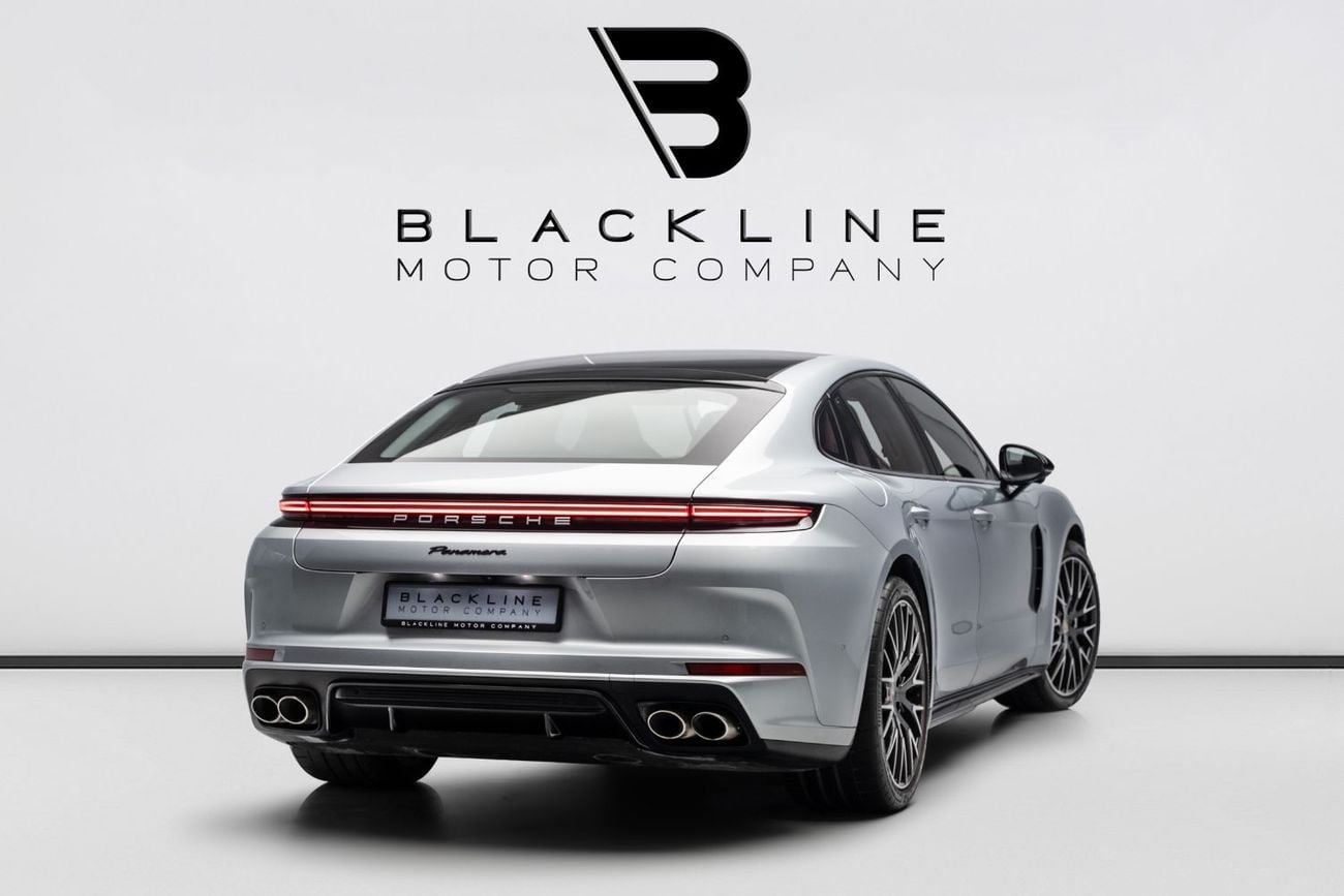 Porsche Panamera STD BUY NOW, PAY 2027 | THE BLACKLINE STANDARD | May 2028 Porsche Warranty, GCC, Low KM's
