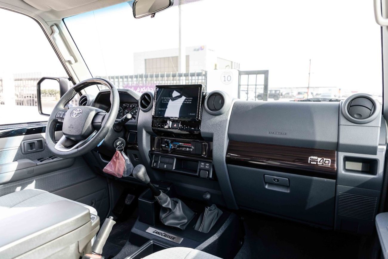 Toyota Land Cruiser LC76 Hardtop LX 4.0L - Manual - Attitude Black Inside Bluish Grey | Export Only