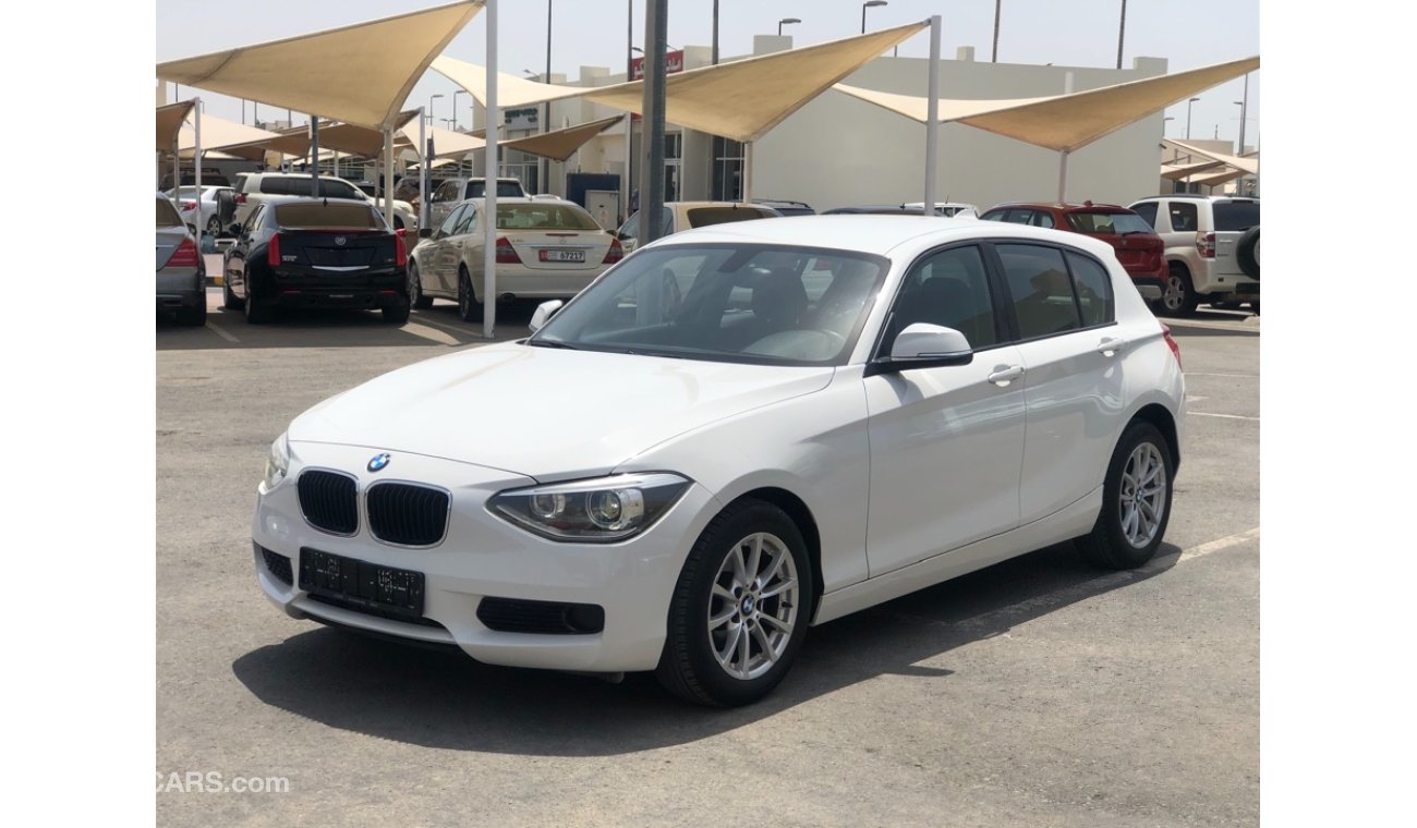 BMW 116i Bmw 116 model 2013 GCC car prefect condition one owner low mileage