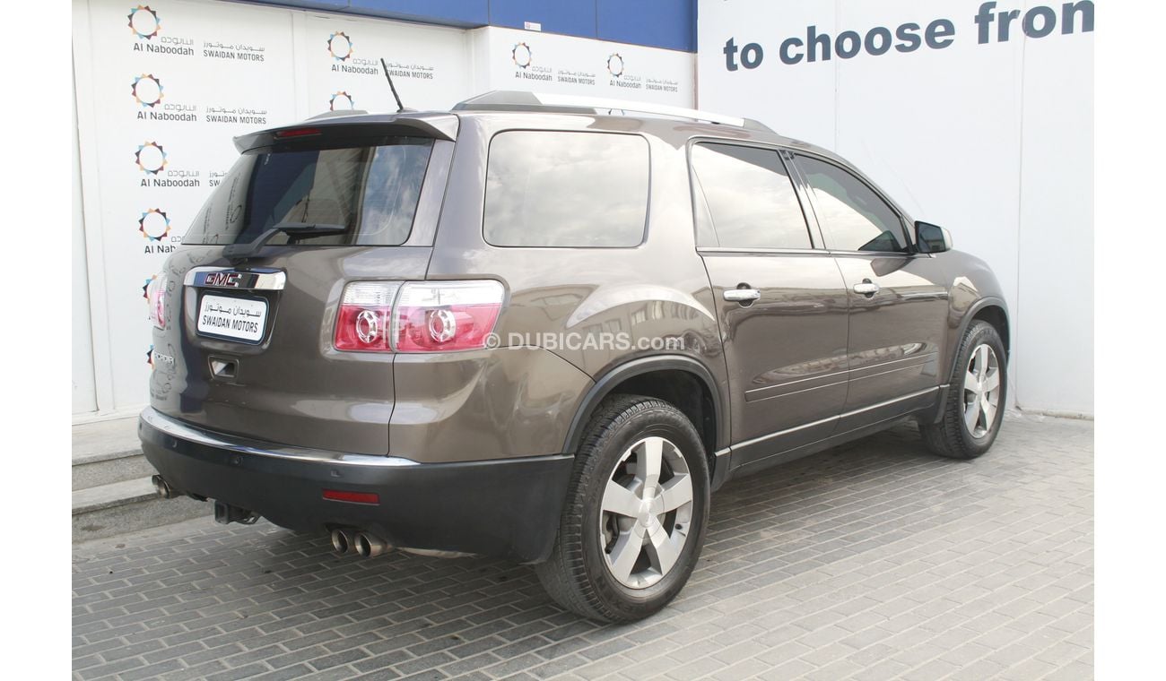 GMC Acadia 3.6L V6 2012 MODEL WITH REAR CAMERA