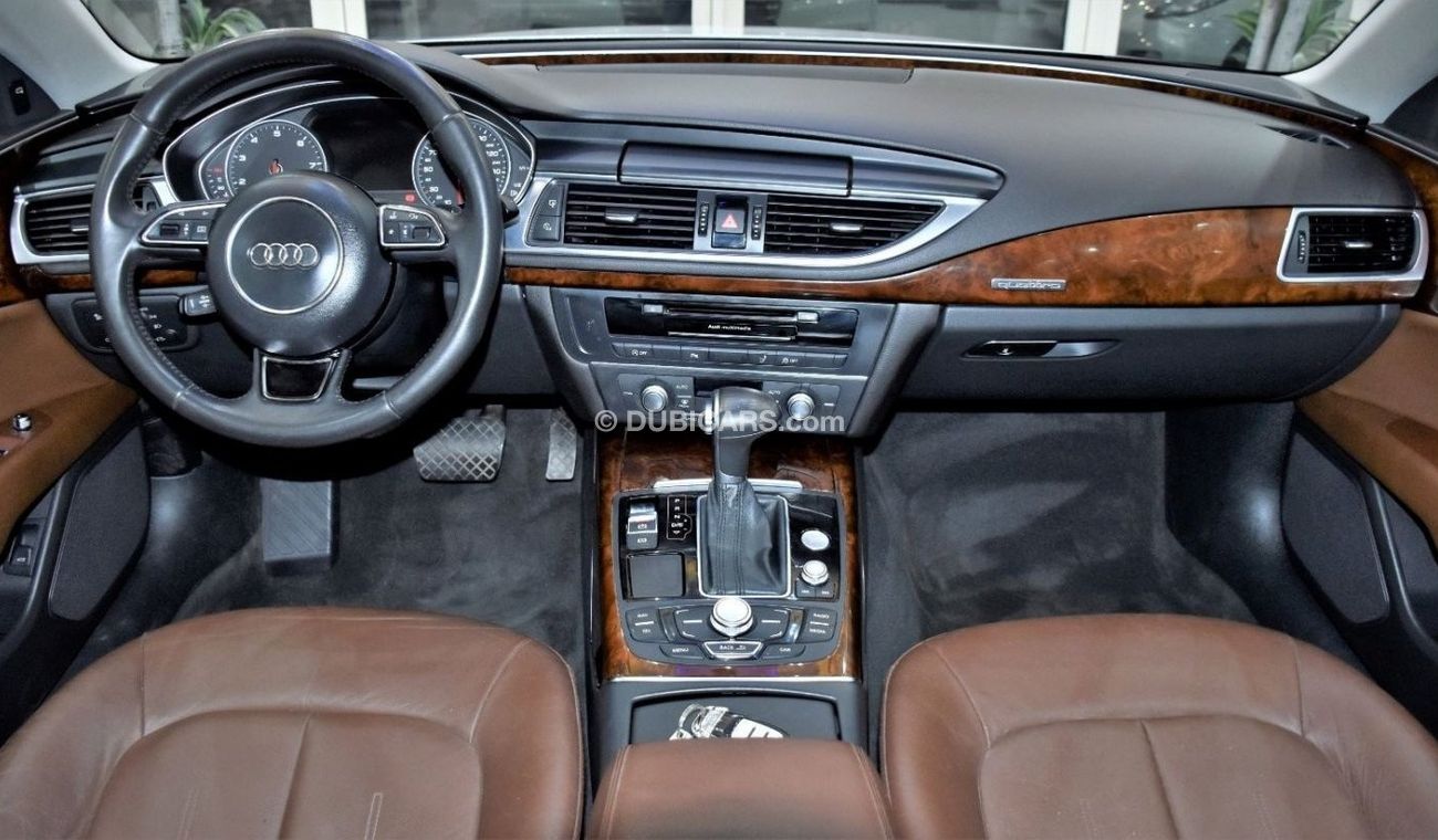 Audi A7 EXCELLENT DEAL for our Audi A7 50TFSi QUATTRO S-Line ( 2014 Model ) in White Color GCC Specs