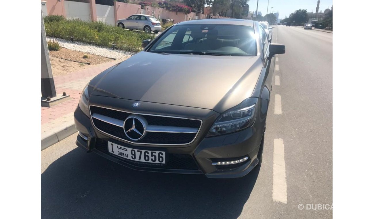 مرسيدس بنز CLS 350 2013 Model Gulf specs Full options clean car agency maintained