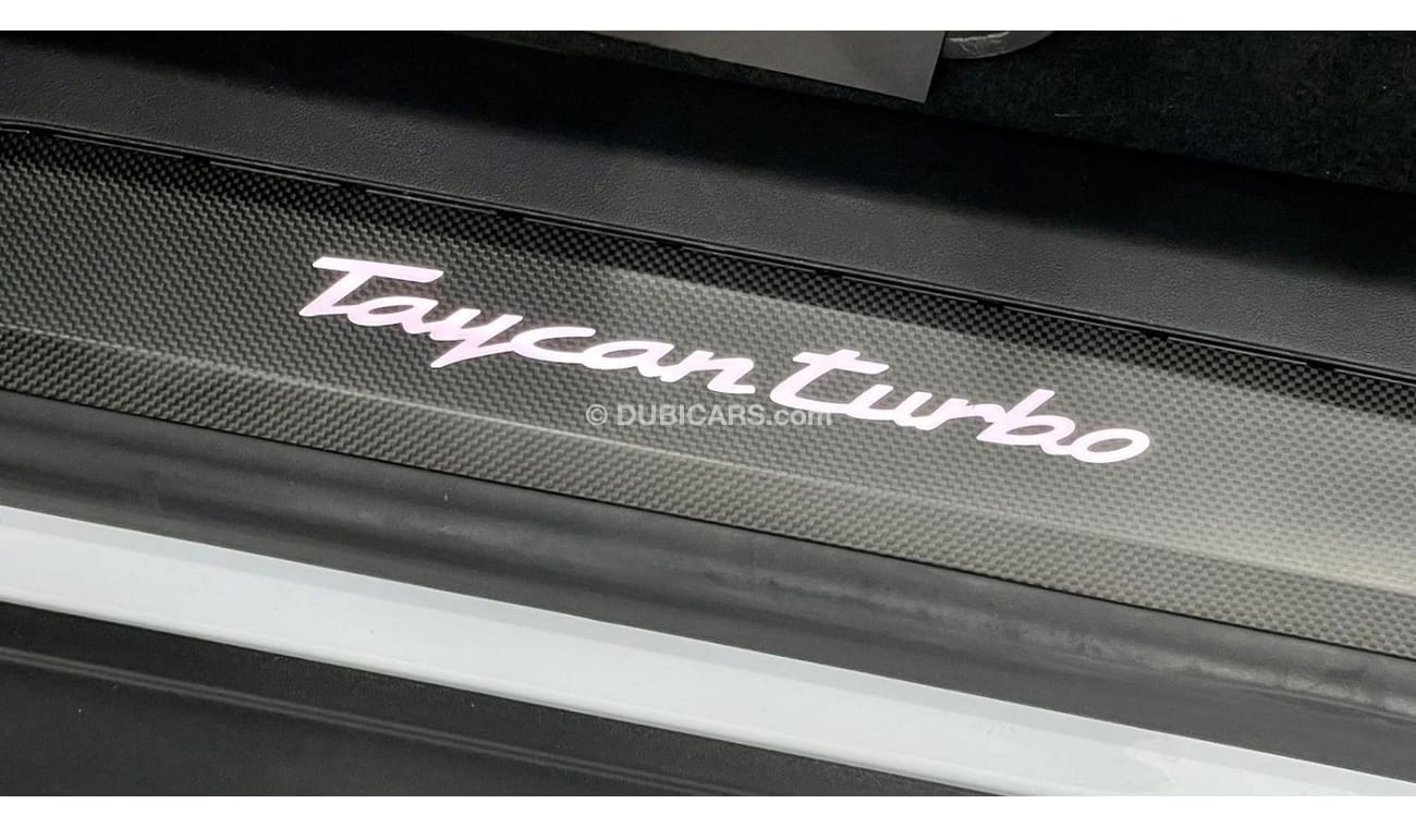 Porsche Taycan 2021 Porsche Taycan Turbo, 11/2023 Porsche Warranty + 2029 Battery Warranty, GCC