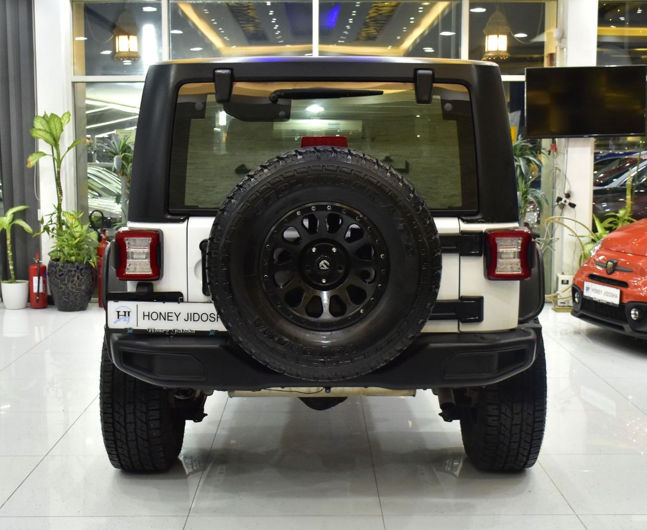 Jeep Wrangler EXCELLENT DEAL for our Jeep Wrangler Sport ( 2017 Model ) in White Color GCC Specs