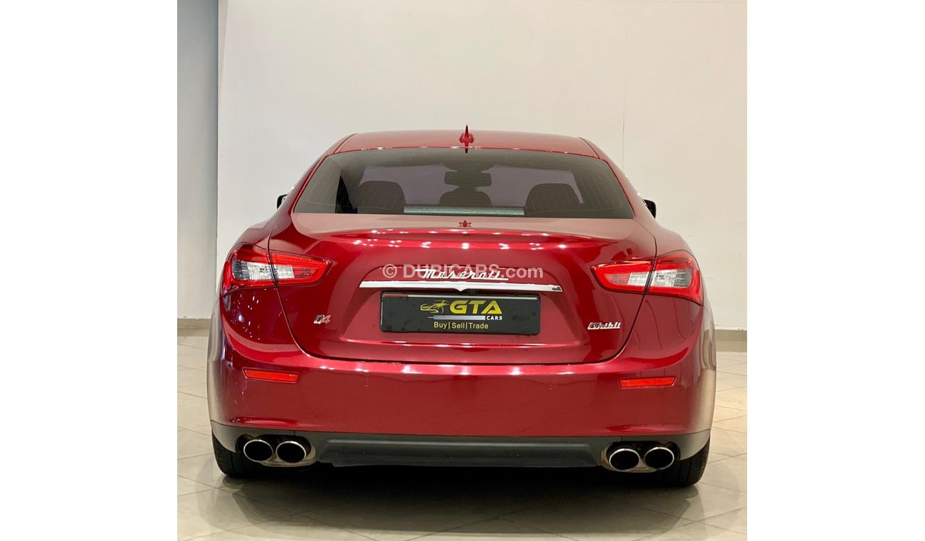 Maserati Ghibli 2015 Maserati Ghibli S Q4, Warranty, Full Service History, GCC