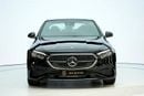 مرسيدس بنز E 200 كوبيه Summer Offer | E 200 | GCC 0km | Agency Warranty | AMG Sports Package