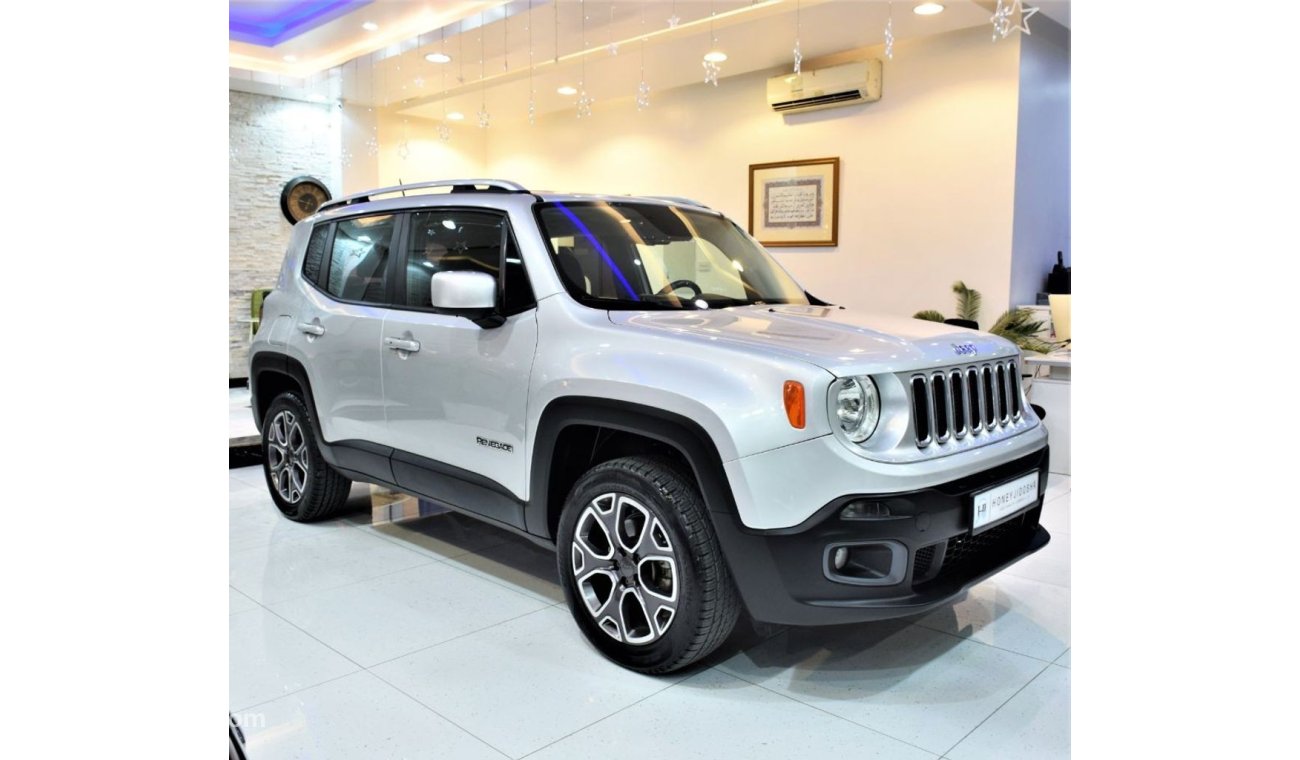 Jeep Renegade LOW MILEAGE! ONLY 74,000KM JEEP Renegade LIMITED 2015 Model!! Silver Color! GCC Specs