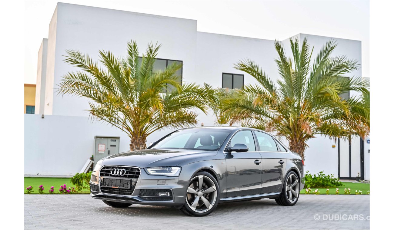 Audi A4 S-Line 3.0L 50 TFSI | AED 1,253 Per Month | 0% DP | Fully Loaded! - Immaculate Condition!