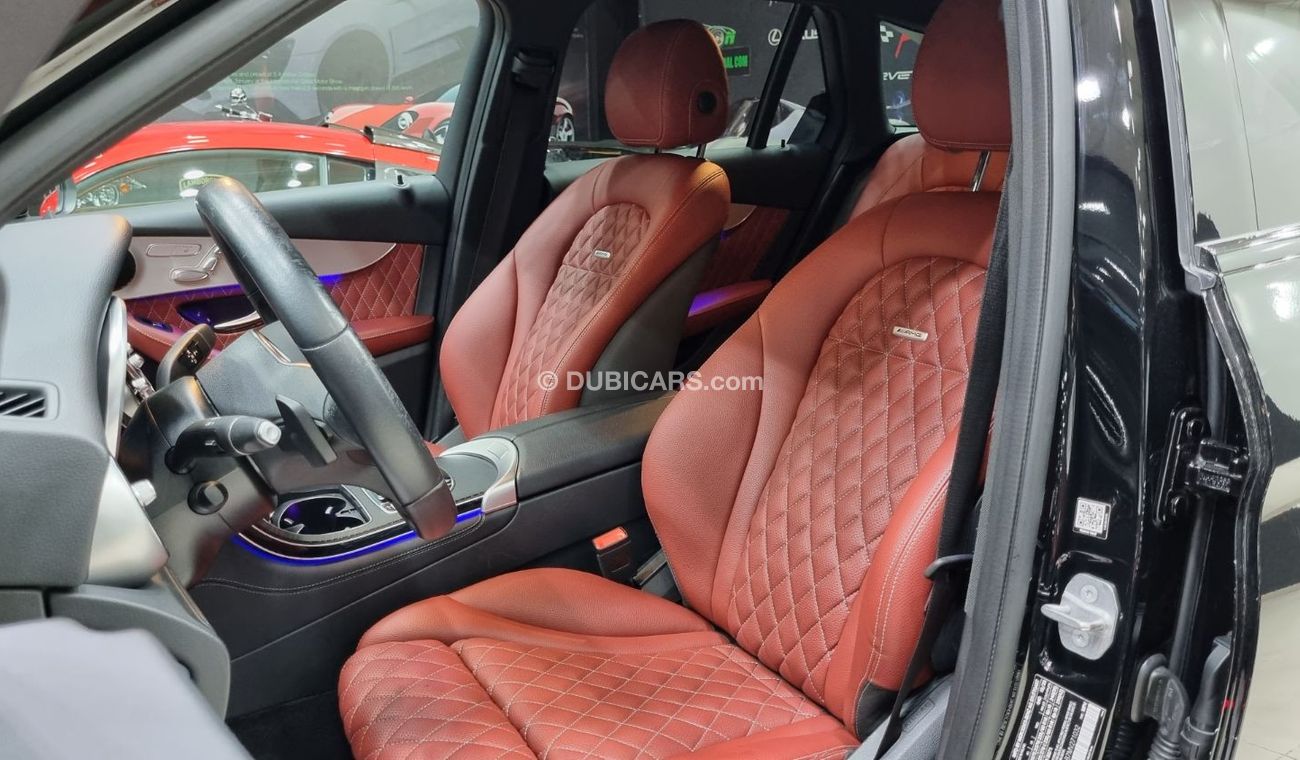 Mercedes-Benz GLC 300 Premium MERCEDES GLC 300 WITH BODY KIT OF 43 AMG IN BEAUTIFUL CONDITION FOR 145K AED