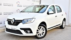 Renault Symbol 1.6L PE 2017 GCC SPECS DEALER WARRANTY