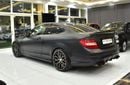 Mercedes-Benz C 63 AMG EXCELLENT DEAL for our Mercedes Benz C63 AMG ( 2013 Model ) in Black Color GCC Specs