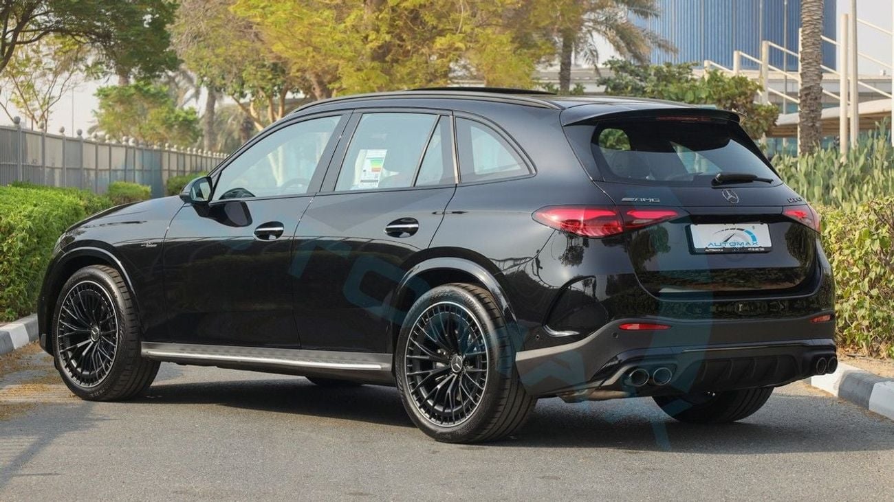 مرسيدس بنز GLC 43 AMG 4MATIC SUV 2.0T EQ Boost GCC 2026 With 2 Years Unlimited Mileage Warranty At Official Dealer