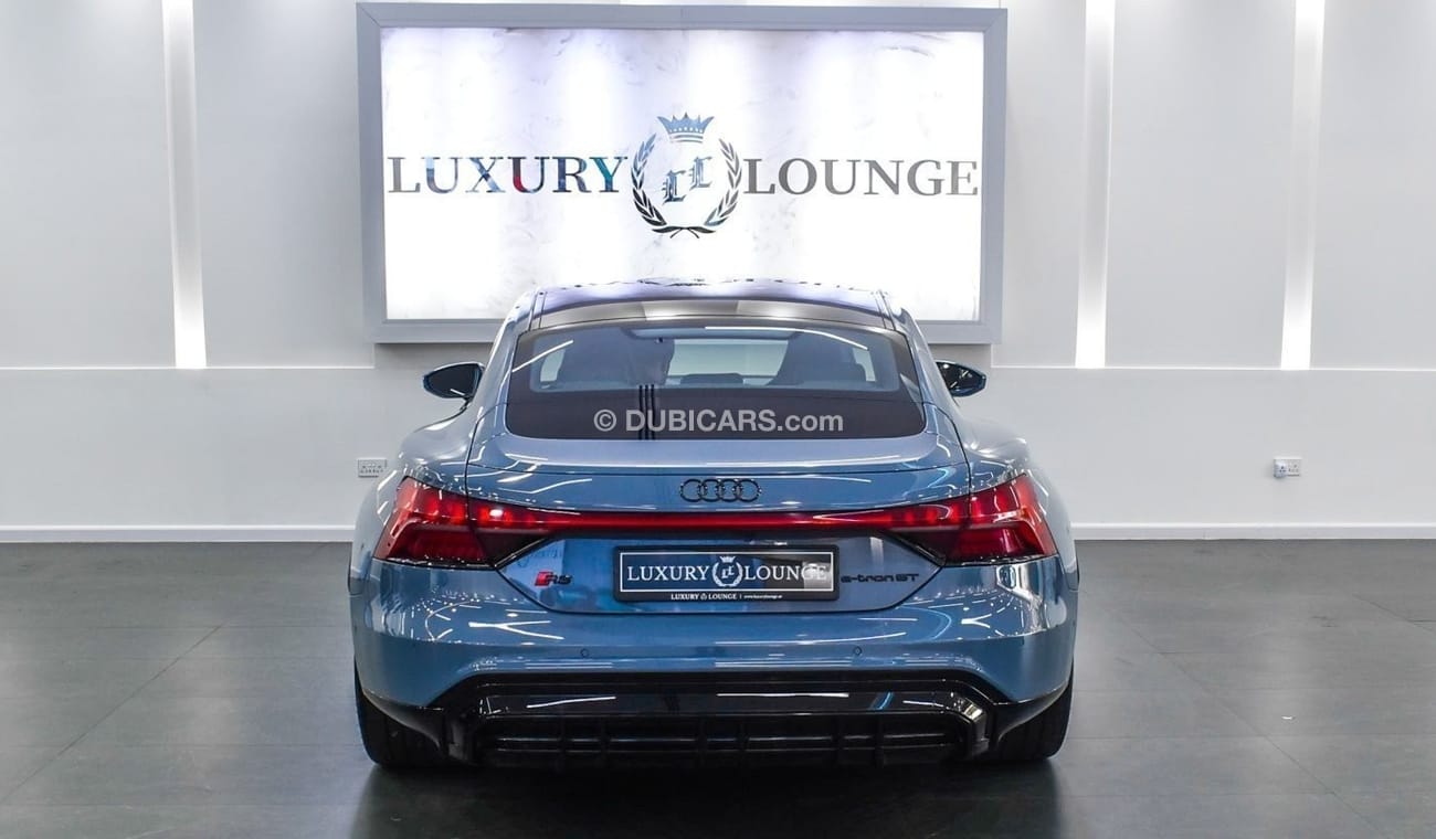 أودي إي ترون جي تي AUDI RS E-TRON GT 2023 GCC. LOW MILEAGE. IN EXCELLENT CONDITION