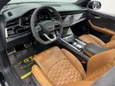 أودي RSQ8 TFSI quattro 4.0L 2021 Audi RS Q8, One Year Warranty, Al Nabooda Full Service History, GCC