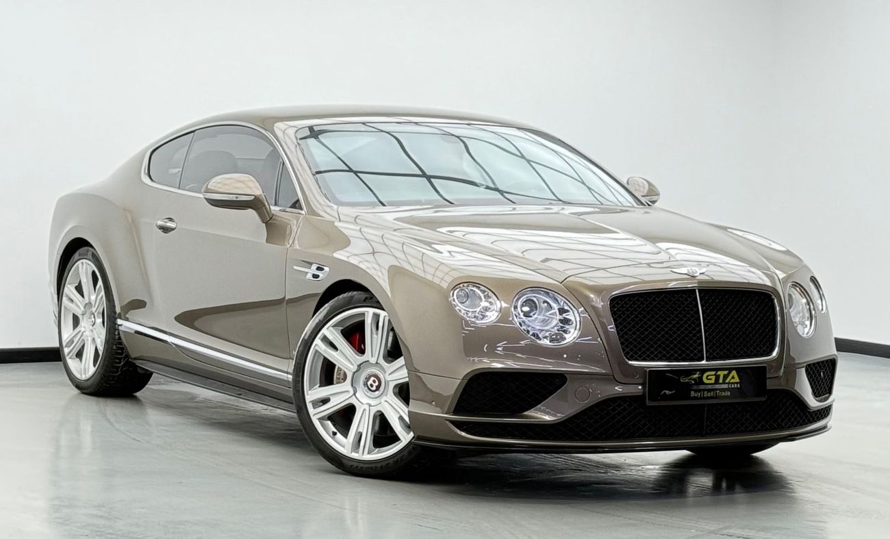 بنتلي كونتيننتال جي تي 2016 Bentley Continental GT V8 S, Full Service History, Excellent Condition, GCC