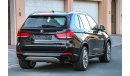 BMW X5 X-Drive 50i 2014 GCC under Agency Warranty & Service contract with Zero Down-Payment.