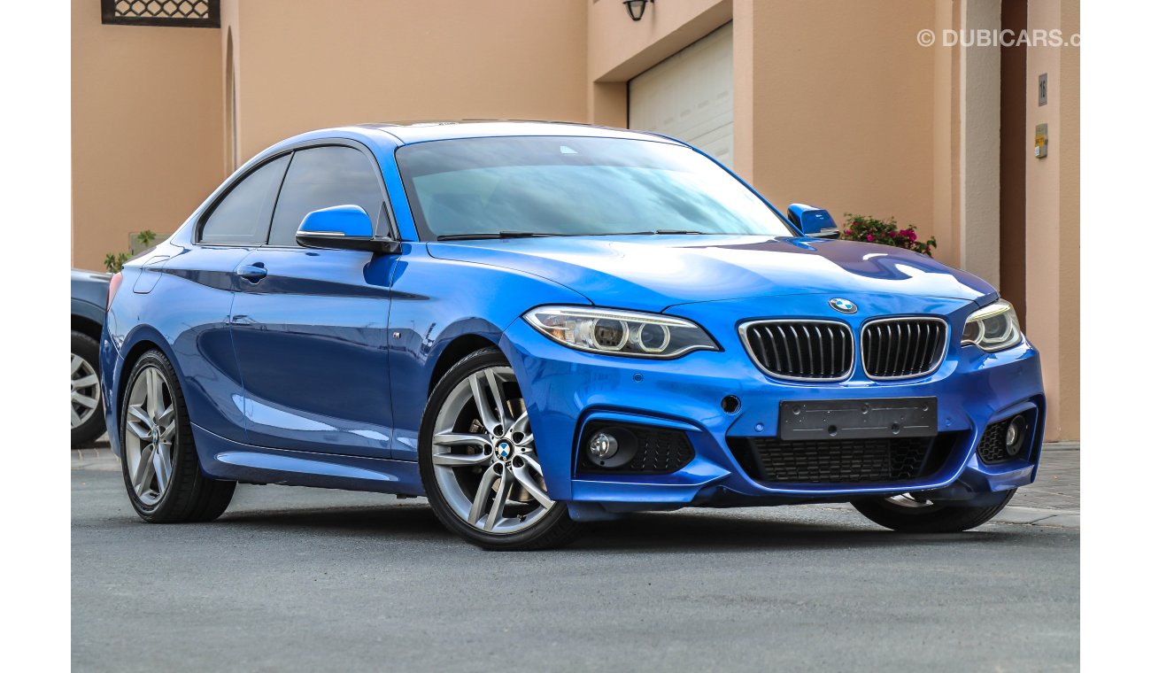 BMW 220i i M- Sport AED 1,550 P.M with 0 % Down payment