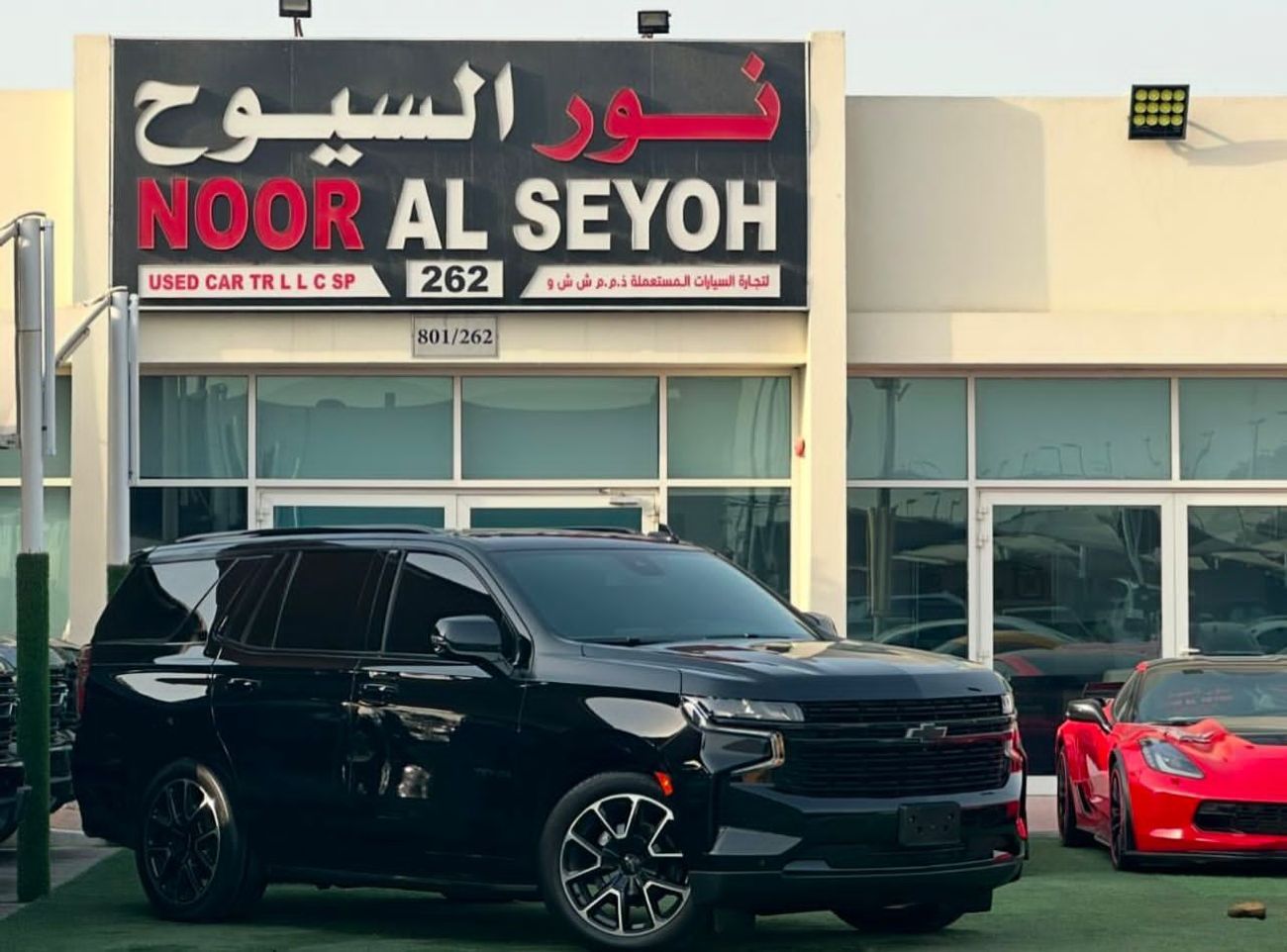 Chevrolet Tahoe CHEVROLET TAHOE RST 2023 GCC BLACK EDITION ORIGINAL PAINT UNDER WARRANTY PERFECT CONDITION
