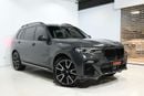 BMW X7 XDRIVE40I M SPORT 2022 BMW X7 xDrive40i M-Sport,1/2027 BMW Warranty And Service Pack, BMW Service History, GCC