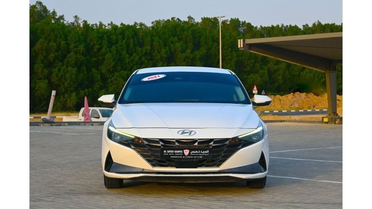 هيونداي افانتي هيونداي افانتي 2021 وارد كوريا ميد اوبشن بحالة ممتازة من الداخل والخارج