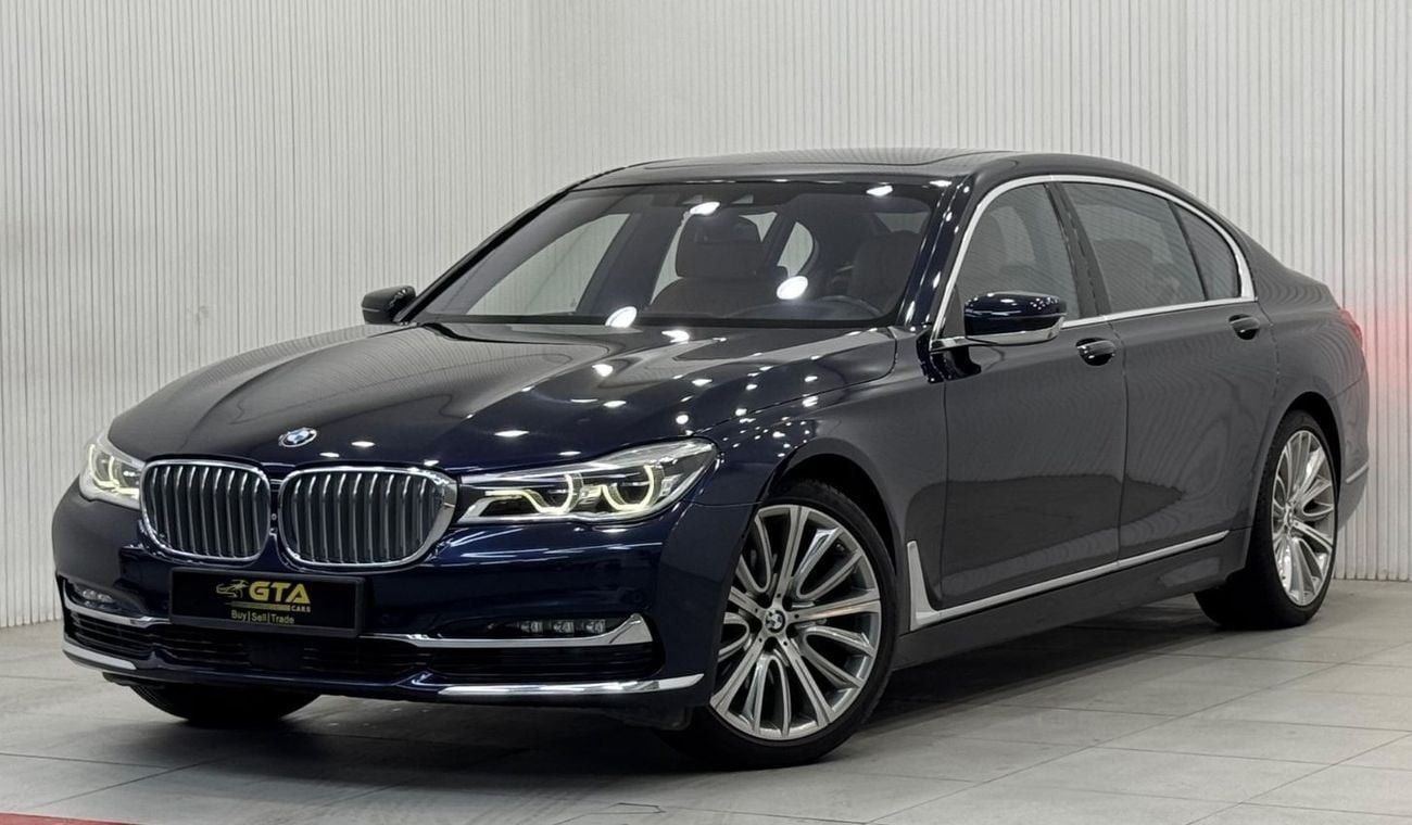 بي أم دبليو 740Li Std 3.0L 2016 BMW 740Li, Full BMW Service History, Fully Loaded, Very Low Kms, GCC