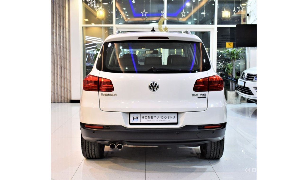 Volkswagen Tiguan With SERVICE HISTORY! Volkswagen Tiguan 2.0 TSI 4 Motion 2012 Model!! in White Color! GCC Specs