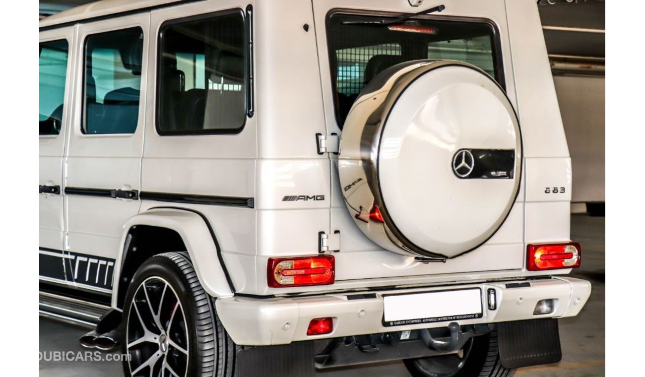 مرسيدس بنز G 63 AMG Mercedes-AMG G63 Edition 463 2016 GCC under Warranty with Zero Down-Payment.