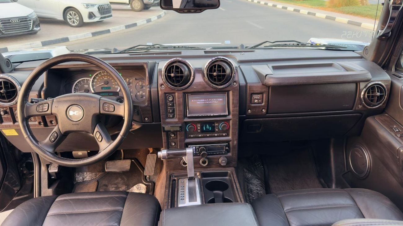 Hummer H2 6.0L PETROL ENGINE | AUTOMATIC TRANSMISSION | 4WD | LEFT-HAND-DRIVE | 2006