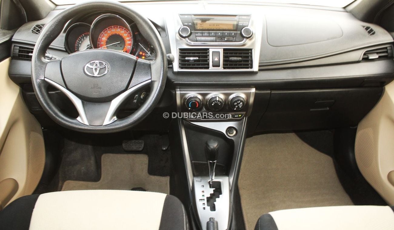 Toyota Yaris SE Toyota Yaris 2015 GCC, in excellent condition