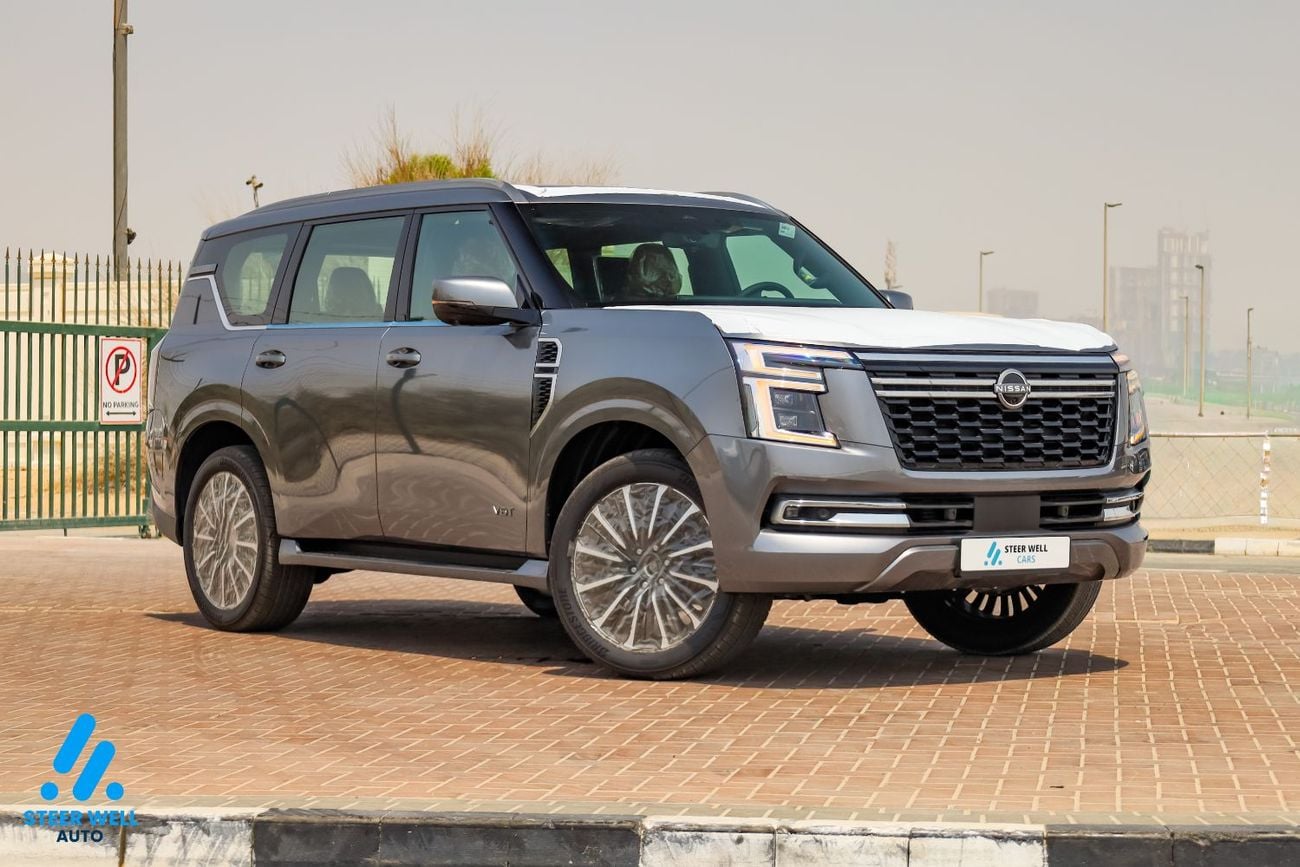 Nissan Patrol LE PLATINUM CITY 2026 GCC 3.5 Twin Turbo | TAN interior | AWD | 9AT | 8 Seater SUV | Export Only