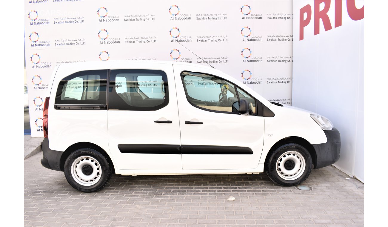 بيجو بارتنر تيبي VAN 1.6L MANUAL 2018 GCC AGENCY WARRANTY