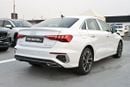 Audi A3 S Line 35TFSI 1.4L Turbo, Petrol Model 2024, Color White
